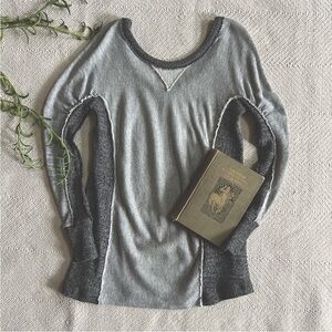 Free People Beach Grey Sweatshirt XS